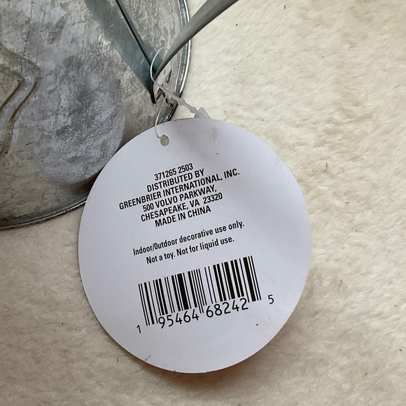 Rustic Silver Holiday Pitcher - Picture 4 of 7